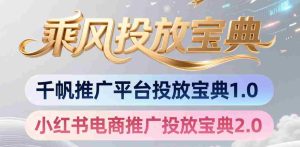 小红书千帆推广平台投放宝典,小红书电商推广投放宝典2.0-造富网