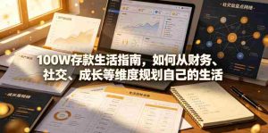 付费文章:100W存款生活指南,如何从财务、社交、成长等维度规划自己的生活-造富网
