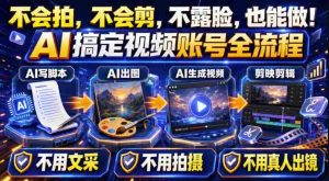 AI短视频起号实战项目,用AI做视频起号,45天涨粉12W,一条广告8.5k,广告接到手软,引流、变现两不误!-造富网