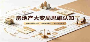 房地产大变局思维认知：读懂楼市时代巨变，卖房博弈技巧，理性购房决策-造富网