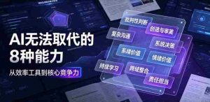 付费文章：AI无法取代的8种能力-造富网