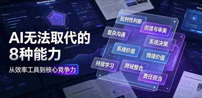 付费文章：AI无法取代的8种能力-造富网
