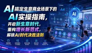 AI搞定生意商业场景下的AI实操指南,开启新生意时代,重构增长新范式,解锁AI时代决胜法则【文档】-造富网