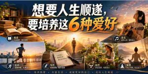 公众号付费文章:想要人生顺遂,要培养这6种爱好-造富网