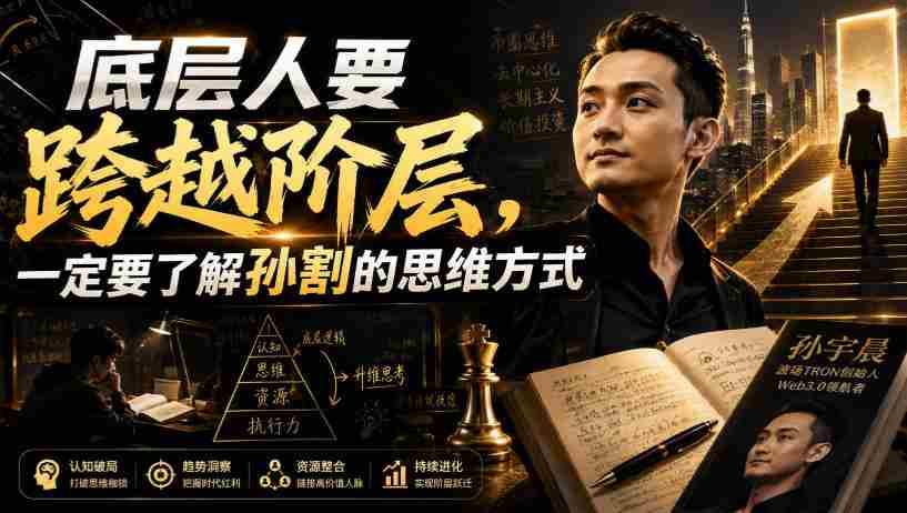 付费文章:底层人要跨越阶层,一定要了解孙割的思维方式-造富网