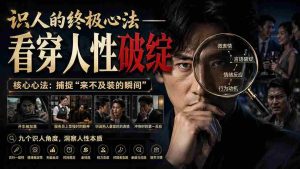 (20300期)付费文章:识人的终极心法——看穿人性破绽-造富网