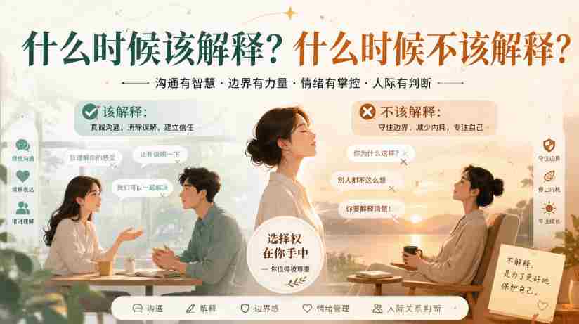 付费文章:什么时候该解释?什么时候不该解释?-造富网