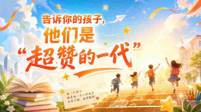 某付费社群专属文章:告诉你的孩子,他们是“超赞的一代”。-造富网