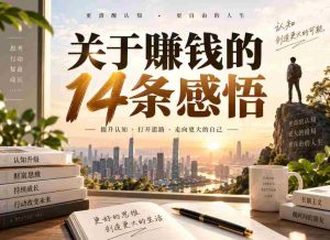 付费文章:关于賺钱的14条感悟-造富网