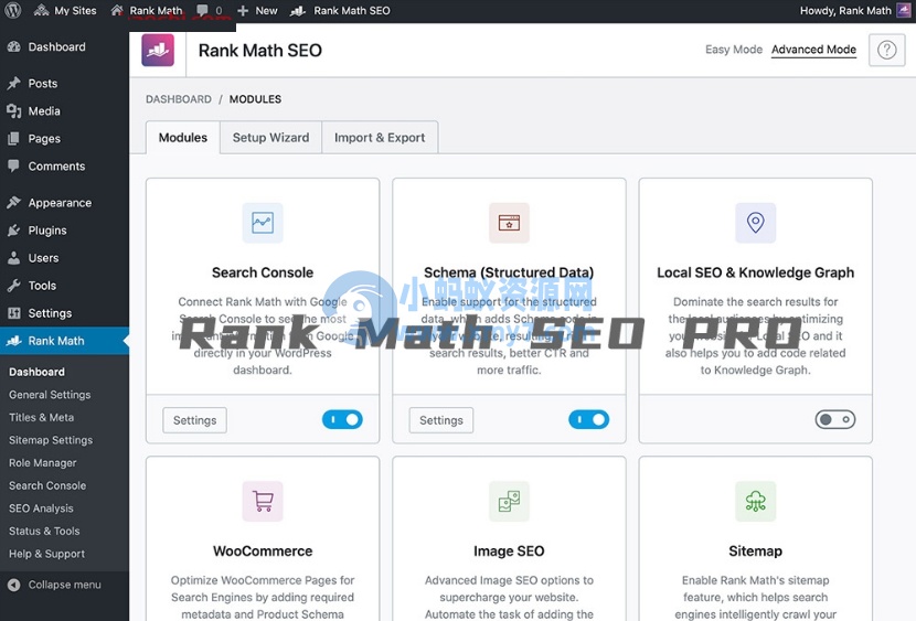 WordPress SEO插件–Rank Math Pro v3.0.121 破解版下载-造富网